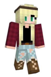 Esmeralda Minecraft avatar full body