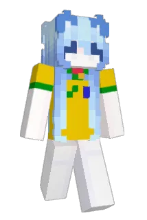 Espanhola Minecraft avatar full body