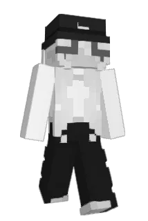 Esponja Minecraft avatar full body