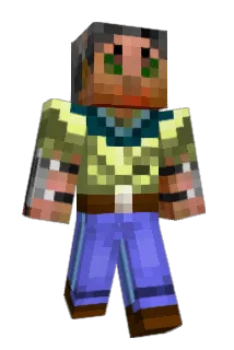 Ethergal Minecraft avatar full body