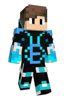 Etron1c Minecraft avatar full body
