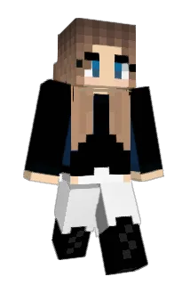 Etzuna Minecraft avatar full body
