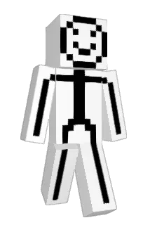 Eurodisco Minecraft avatar full body