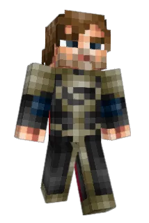 Euseless Minecraft avatar full body