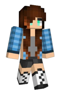 EvaGill Minecraft avatar full body