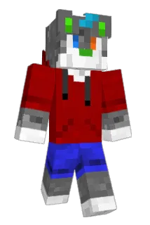 Evaki_Wolf Minecraft avatar full body