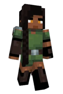 Evedele Minecraft avatar full body