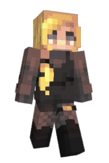 Evelyie Minecraft avatar full body
