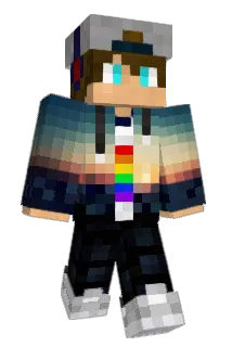 EverSnaxolotl Minecraft avatar full body