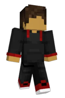 Everblood Minecraft avatar full body