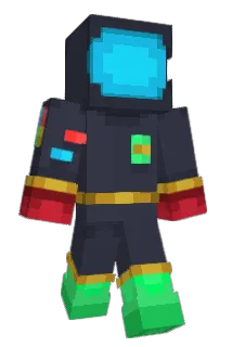 Everxed Minecraft avatar full body