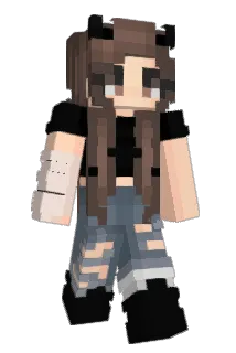 Evessive Minecraft avatar full body