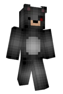 EviLBear13 Minecraft avatar full body