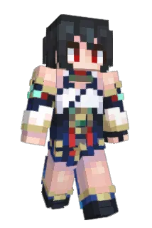 EvianSny Minecraft avatar full body