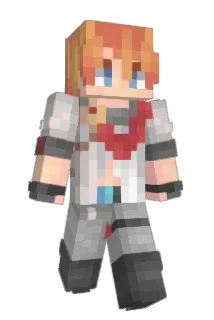 Evidential Minecraft avatar full body