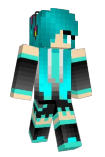 EvilByte Minecraft avatar full body