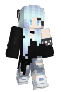 Evilhearts Minecraft avatar full body