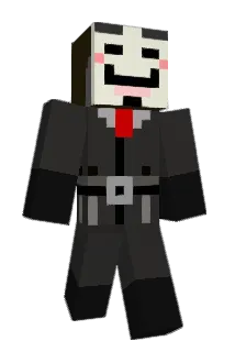 EvlClown Minecraft avatar full body