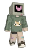 Evvuh Minecraft avatar full body