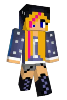EvyIvyX Minecraft avatar full body