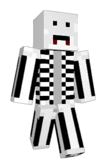 ExRaptor Minecraft avatar full body