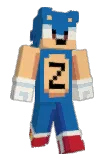 Excitingly Minecraft avatar full body