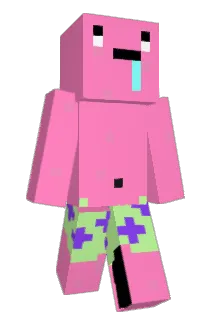 Exelament Minecraft avatar full body