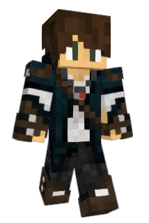 ExiledOkami Minecraft avatar full body