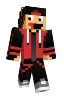 ExoThix Minecraft avatar full body