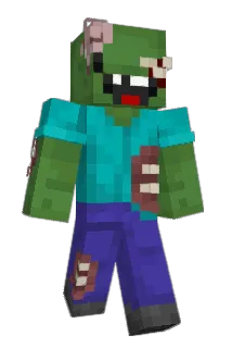 Expertising Minecraft avatar full body