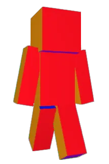 Explosssive Minecraft avatar full body