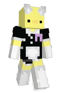 ExtraBuns Minecraft avatar full body