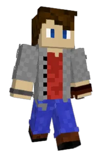 ExtroFD Minecraft avatar full body