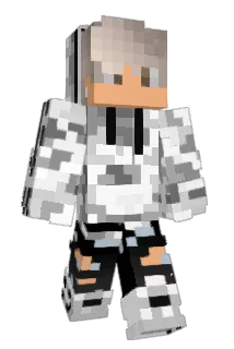 Extted Minecraft avatar full body