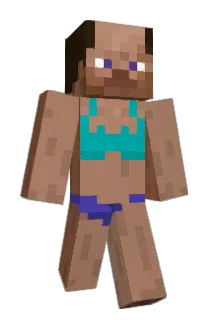 Exzibe Minecraft avatar full body
