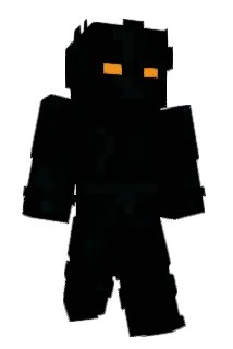 Eyeliner Minecraft avatar full body