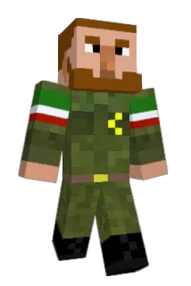 EyepatchWario Minecraft avatar full body