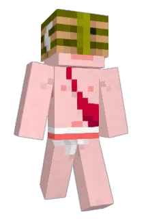 F00t Minecraft avatar full body