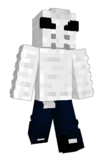 F1AAU Minecraft avatar full body