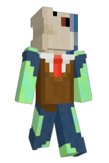 F1Sh02 Minecraft avatar full body
