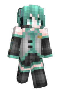 F1n2lly Minecraft avatar full body
