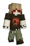 F3333R Minecraft avatar full body