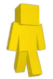 FFDB05 Minecraft avatar full body