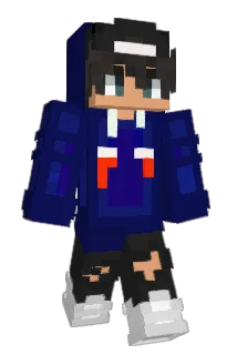 FIN54 Minecraft avatar full body
