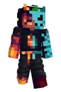 Minecraft-Avatar von FIRE_XD_: ganzer Körper