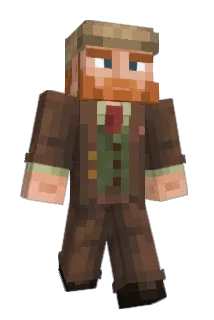 FLASH06800 Minecraft avatar full body