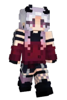 FOX1PURPLE Minecraft avatar full body