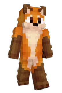 FOXTAH Minecraft avatar full body