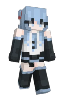 FY_YAGAMI Minecraft avatar full body
