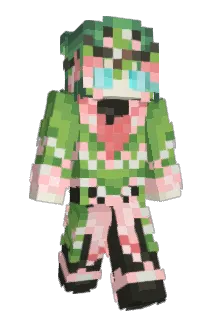 Minecraft-Avatar von Fabcodes: ganzer Körper